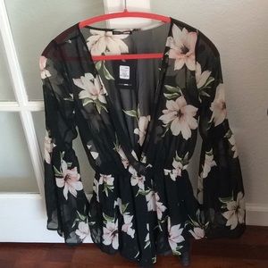 Fashion nova romper M